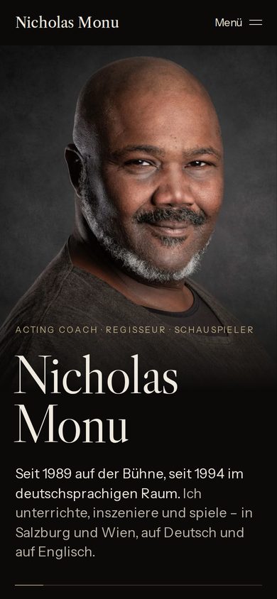 nickmonu.com Fassung 25 am Handy, oberer Bereich.